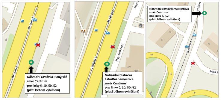 Ilustrační foto - V Olomouci se dočasně posunou zastávky MHD - IDSOK 1