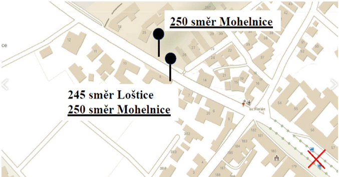 Ilustrační foto - Obsluha zastávek Moravičany,náves, Moravičany,most a Loštice,Metrie od 15. 10. 2023 - IDSOK 1
