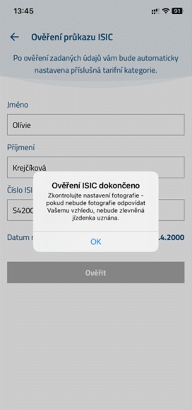 Ilustrační foto - Online ověření průkazu ISIC - IDSOK 6 Ilustrační foto - Online ověření průkazu ISIC - IDSOK 5