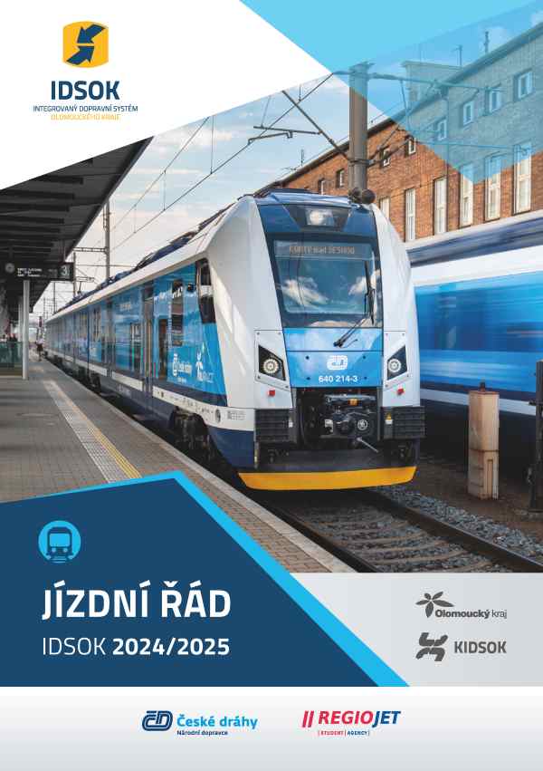 Jízdní řád - Vlaky 2024/2025