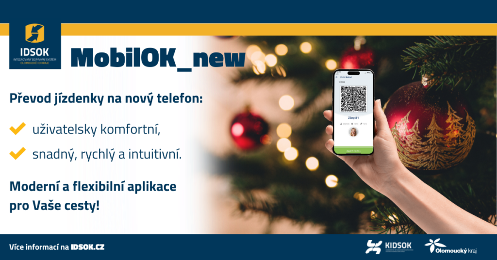 Ilustrační foto - Převod jízdenek do nového telefonu snadno a rychle - IDSOK 1